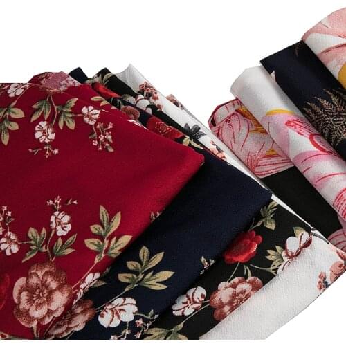 Print Knitted Fabric Cheap Stretchy Fabric For Sewing Dress Or Leggings 45*165cm/Piece TJ0552