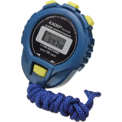 Hot Selling Popular Clock Waterproof Digital LCD Stopwatch Chronograph Timer Counter Sports Alarm Creative &Ff