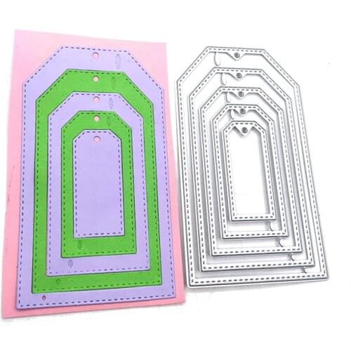 Julyarts Frame Die Cuts For Card Making Stencil DIY Scrapbooking Handmade Craft Paper Album Punch Card Art Die Cut