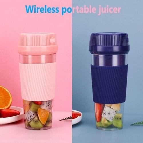 Kitchen Fruit Cup Small Portable Blender Juicer Mixer Food Processor 250ML Magnetic Charging 40 Seconds Of Quick Home Cocina