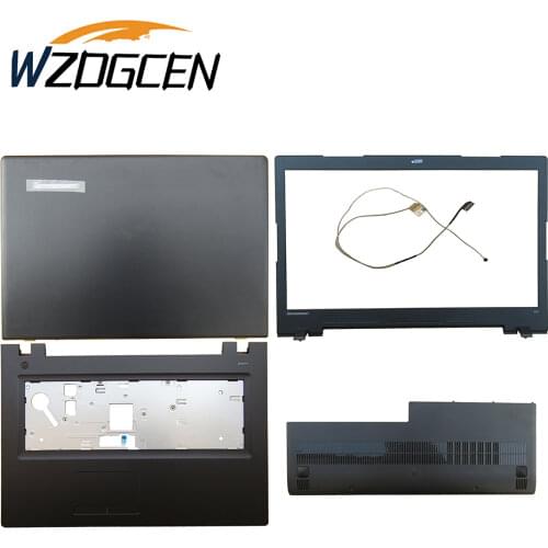 NEW Original for Lenovo Ideapad 300-17 300-17ISK LCD lid Bezel Palmrest Bottom Base HDD Cover shell 5CB0K61874 5CB0K61867