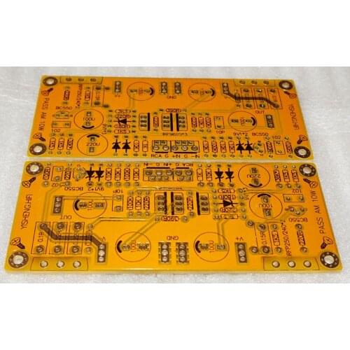 PASS AM Single-ended Class A Power Amplifier 10W Small A Balanced Input PCB
