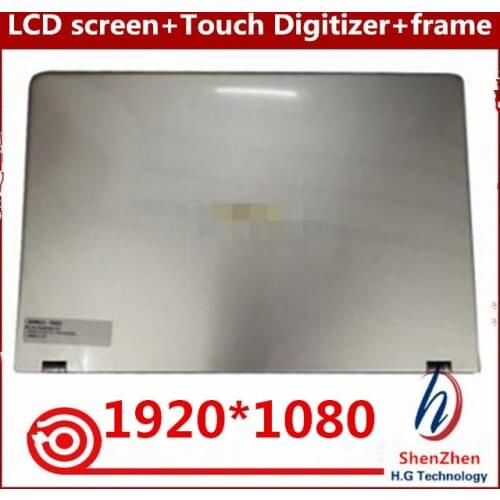 Original 15.6'' full Assembly replacement For ASUS UX561 UX561UA N156HCE-EN1 FHD LCD Touch Screen with cover 1920x1080