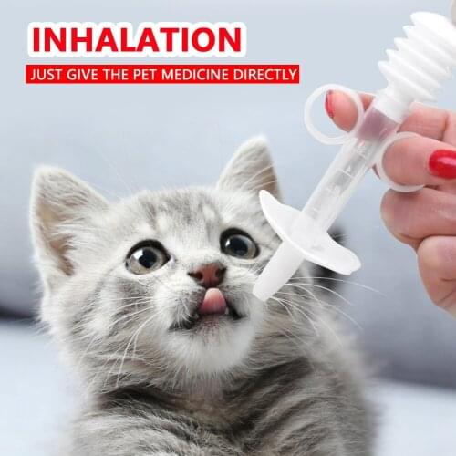 Universal Pet Dog Puppy Medicine Feeder Kitten Cat Medical Feeding Tools Silicone Gel Syringes Milk Water Feeder Drop Shipping