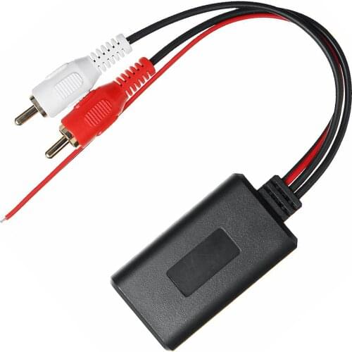 Universal Car for Stereo with 2 RCA AUX IN Music Audio Input Wireless Cable for Truck Auto bluetooth Wireless Connection Adapter