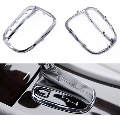 1pc Car Center Console Shifter Trim Cover for Mercedes-Benz C Class W203 C230 C320 D106 Gear Shift Panel Frame Decoration Parts