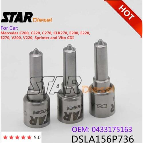 DSLA156P736 DSLA 156 P 736 Nozzle OEM 0433175163 For Mercedes Sprinter and Vito CDI 0986435004 0986435020 0986435071