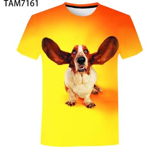 Summer 2021 New 3D T-Shirt Mens And Womens Childrens Printed Harajuku Versatile Gold Fish Casual Shirt Short Sleeve Top