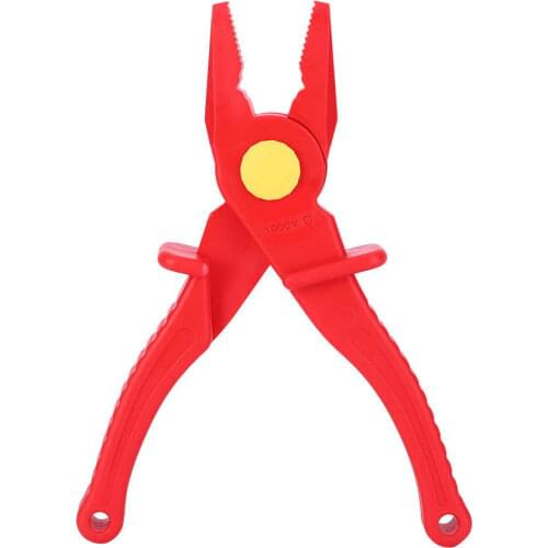 Multifunctional Insulated Plastic Plier Electrician Cutting Plier Safety Hand Tools For Instrument Installation Circuit Breaking