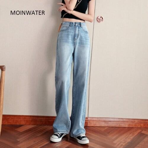 Широкие джинсы MOINWATER China At AliExpress