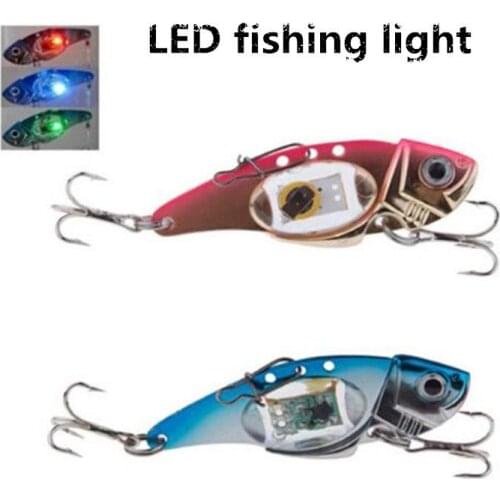 Mounchain High Strength Fish Lures Trap Lamp Lure Underwater Flashing Fish Bait Light Fishing Equipment