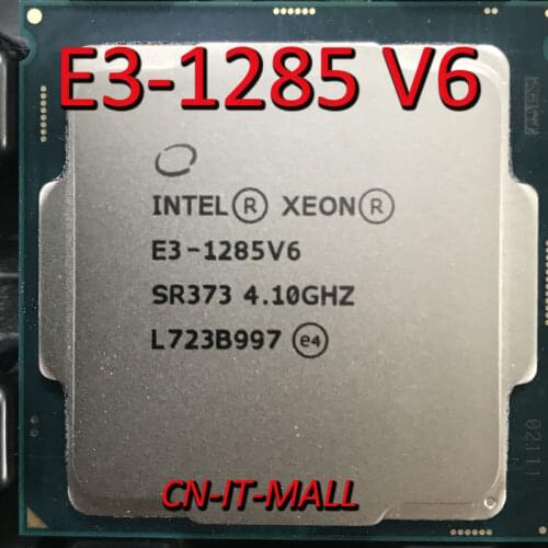 Intel Xeon E3-1285 V6 CPU 4.1GHz 8M 4 Core 8 Threads LGA1151 Processor