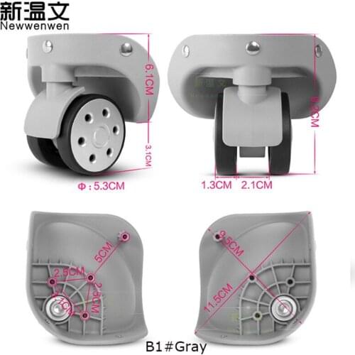 Suitcase luggage Replacement wheels,replacement luggage wheels B1