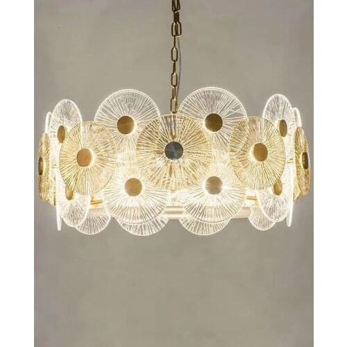 Light A Living Room A Chandelier Post Modern Originality Atmosphere Sales Part Model House Manual Glass Arts Restaurant Lamp