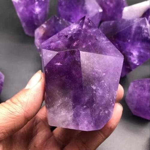 TOP!!! 80g Rare Unique skeletal AMETHYST QUARTZ crystal point