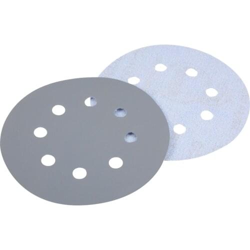 Uxcell 10Pcs 5 Inch 8 Hole Hook and Loop Sanding Disc 3000 Grit Flocking Sandpaper Random Orbital Sander Paper