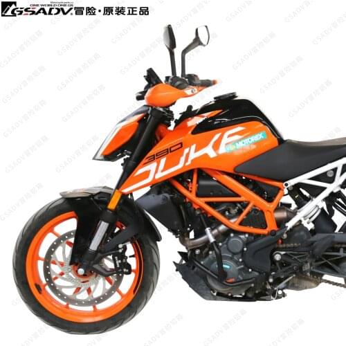 For KTM390DUKE Bumper 304 Stainless Steel Anti-falling Bar Crash Bar Modification Safety Protection Accessories