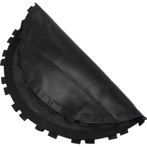 1Pc Black Trampoline Replacement Jumping Mat Trampoline Round Mat with Hooks