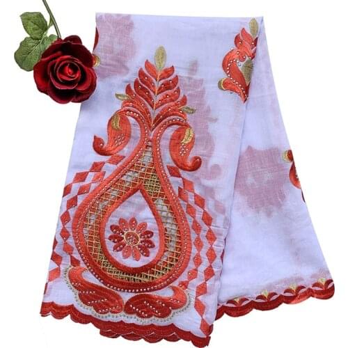 100% Cotton Scarf African Women Big Cotton Embroidery Scarf Hollow out Soft Cotton Hijab Scarfs Shawls EC418
