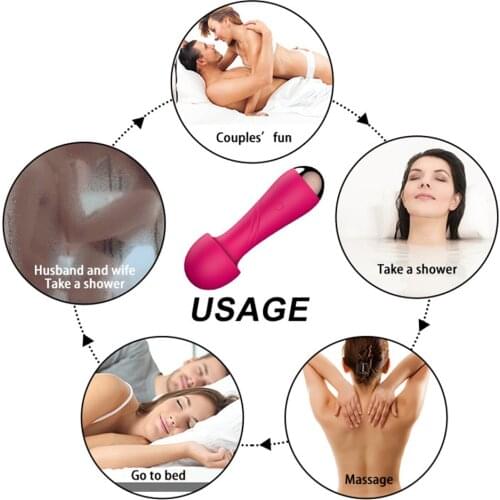 12 Frequency Usb Charging Av Vibrator Female Masturbation Vibration