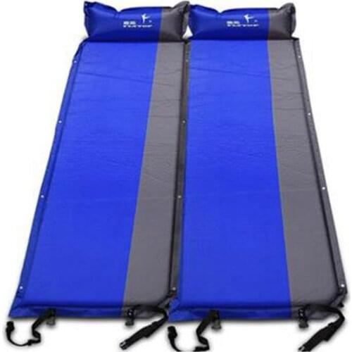 2Pcs/1lot! Flytop Hot Sale (170+25)*65*5cm Single Person Automatic Inflatable Mattress Outdoor Camping Fishing Beach Mat