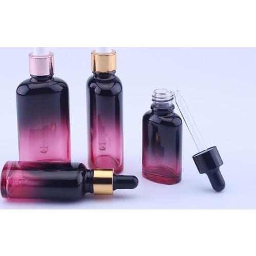 200pcs/lot Drop Bottle Glass Aromatherapy Liquid Dropper essential basic massage oil Pipette Refillable Bottles