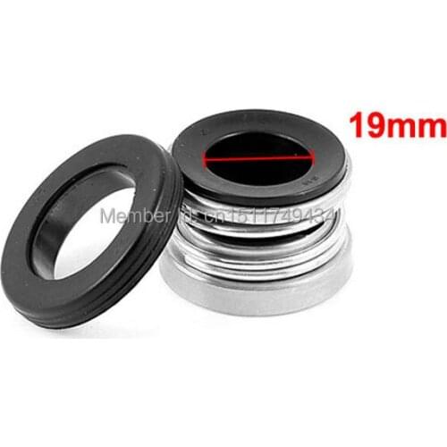 19mm Inside Diameter Rubber Bellows Mechanical Water Pumps Shaft Seal 5pcs