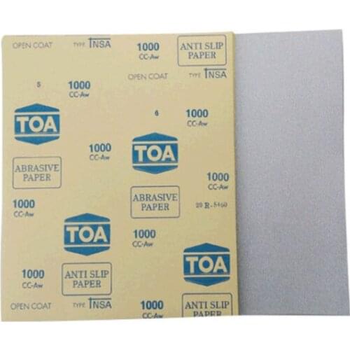 TOA Non-filling Abrasive Paper Sandpaper TOA Dry Sandpaper Woodworking Paint Polishing Electro Coated Antislio Paper