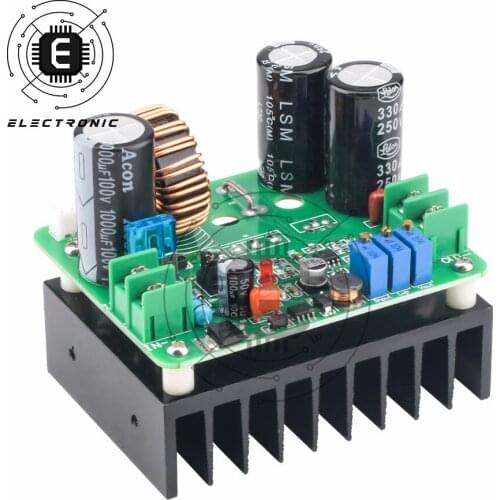 BT900W High Power Boost Charger Power Supply Module 120V 15A DC Regulated Constant Current Power Supply Adjustable