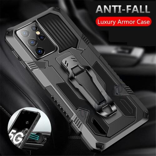 Case For Samsung Galaxy S21 Ultra M51 S20 FE A32 A42 A52 A72 A12 Shockproof Armor Cover For Samsung S21 Plus A30 A50 A21 S Case