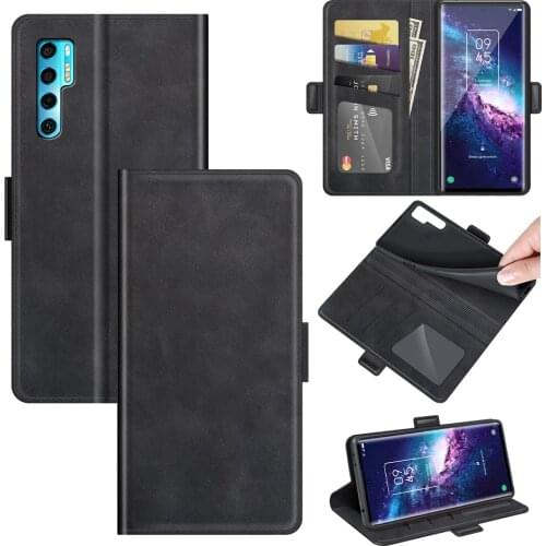 Case For TCL 20 Pro 5G Leather Wallet Flip Cover Vintage Magnet Phone Case For TCL 20 Pro 5G Coque