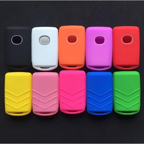 Silica Gel Case Car Key Cover Cap Holder For Mazda 3 New Arrival Sedan 2019 Hatchback Car Case For Keys Accessories
