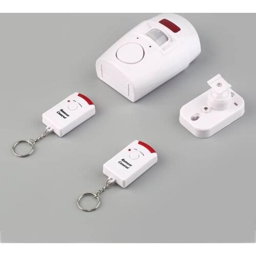 105db New Pir Motion Sensor Home Shed Burgular Alarm System Wireless Security Kit Free Shipping