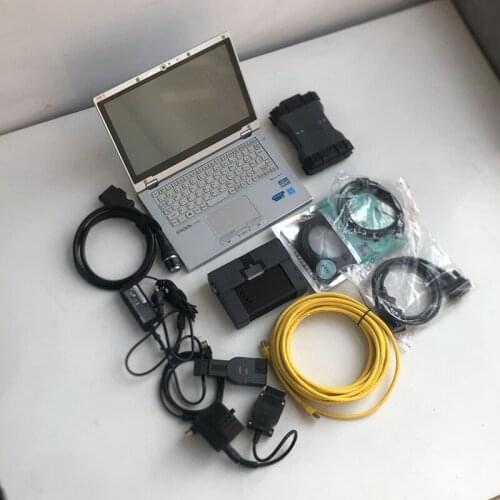 MB Star C6 VCI diagnosis Tool Icom A2 B C V12.2020 for auto Code scanner used laptop CF-AX2 I5 1TB Mini SSD Ready to use