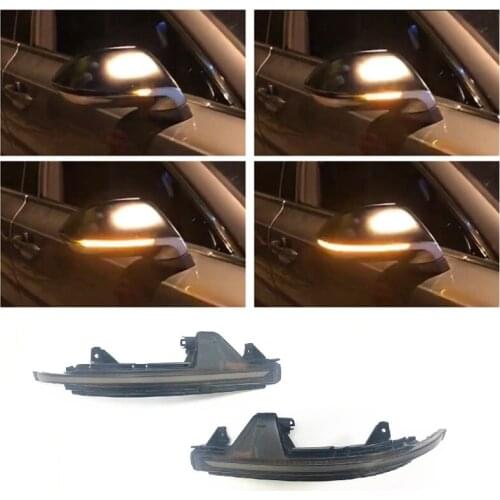 Dynamic LED Blinker Indicator Mirror Turn Light Signal Repeater Suitable for Audi A7 RS7 4G 4GA 4GF 2010-2018 Car Accessories