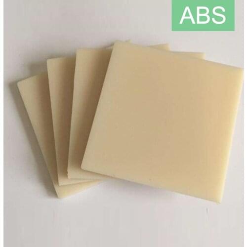 200*200mm Acrylonitrile-butdiene-styrene ABS board