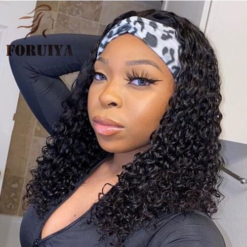 Foruiya Black Wigs