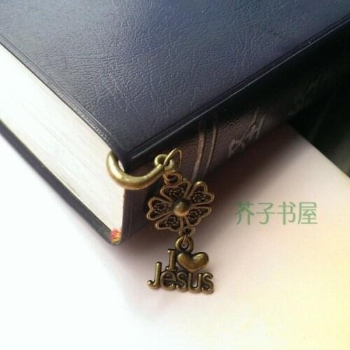 Christian Jewelry Metal Bookmark Christian Gift Jesus Gospel Supplies Jesus Loves Me Christmas