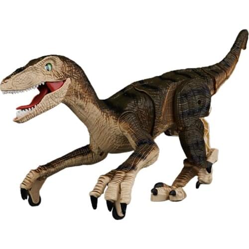 Remote Control Dinosaur Toy RC Robot Dinosaur toys with LED Light Roaring 360 walking Children toy rc animals Gift for kids boys