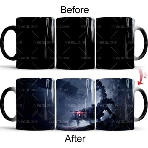 Video Game Wasteland 3 Discoloration Mug Ceramic Coffee Water Cup Tea Cup Milk Cup Birthday Gift Cups and Mugs