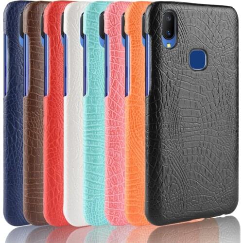 Leather Crocodile Pattern New arrival for vivo Y95 Case Retro Luxury Crocodile Skin Cover Phone Case for Vivo Y95 V1807 Y 95