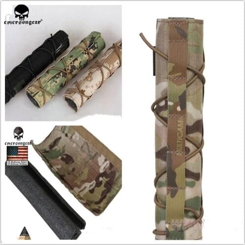 Limited EmersonGear 22cm Airsoft Suppressor Cover PenCott Badlands GreenZone Multicam Black Tropic Arid etc.+Free shipping
