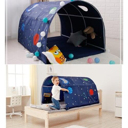 Portable childrens Play House Playtent for kids folding small house room decoration tent Crawling Tunnel toy ball pool bed tent
