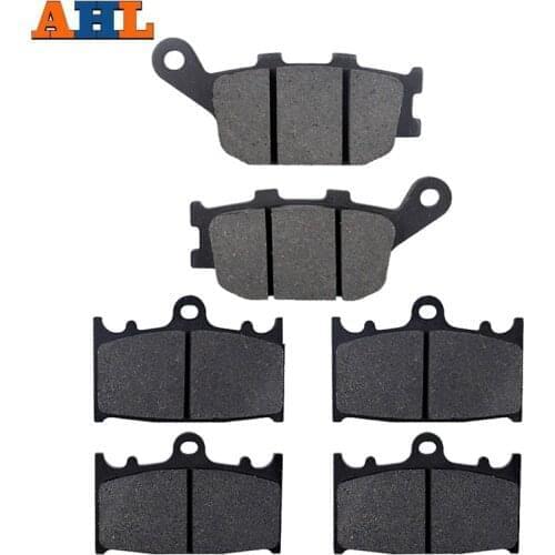 AHL Motorcycle Front & Rear Brake Pads Disks For Suzuki GSF 650 1250 Bandit 2007 2008 2009 2010 2011 2012 2013 SV 1000