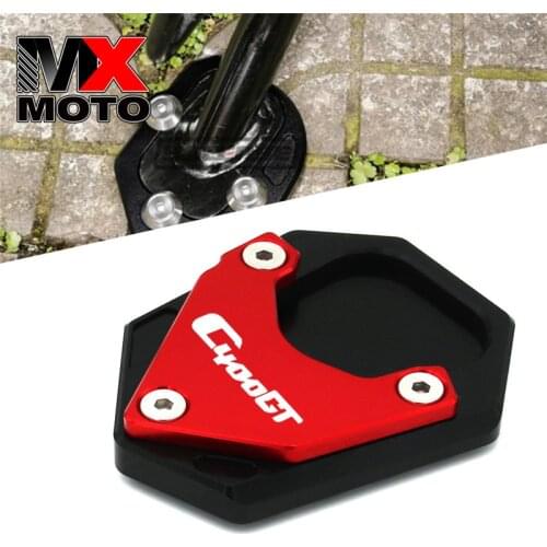 Suitable for BMW scooter C400GT CNC aluminum alloy side parking foot side brace enlarged and widened foot pad 2019 2020 2021