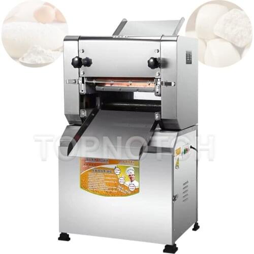 1500W 220V Stainless Steel Commercial Electric Noodle Making Pasta Maker Dough Roller Noodle Cutting Machine