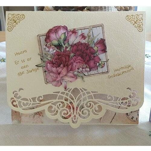 Wave Edge Die Metal Cutting Dies Stencils Scrapbooking Embossing Paper Card Crafts Decor DIY