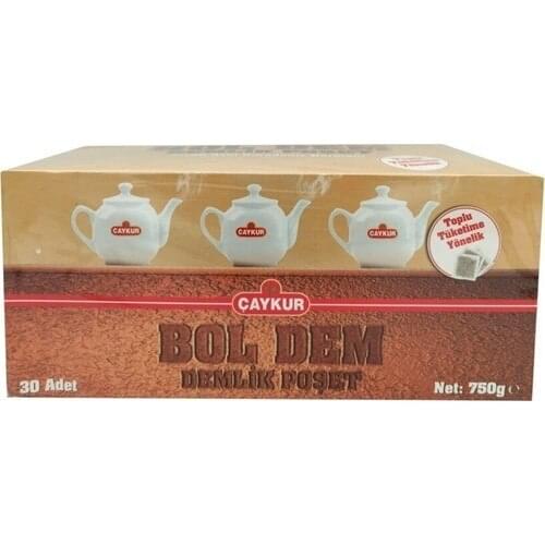 ITS WONDERFUL FLAVORS Çaykur Edt Teapot Strained Bag 30*25 G 6 Pieces FREE SHİPPİNG