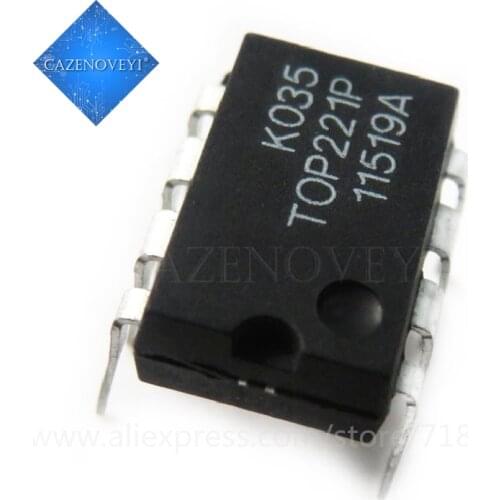 10pcs/lot TOP221PN TOP221P TOP221 DIP-8 In Stock