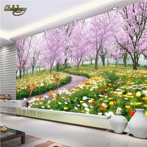 Beibehang Custom Papel De Parede 3D Photo Art Wall Painting wallpaper for Living Room TV Background Mural Home Decor Wall paper